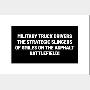 Military Truck Drivers Posters and Art